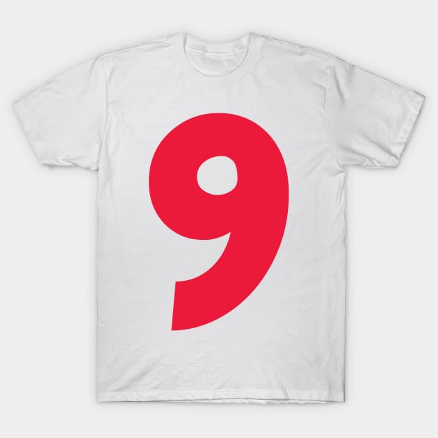 Nikita Mazepin 9 - Driver Number T-Shirt by GreazyL